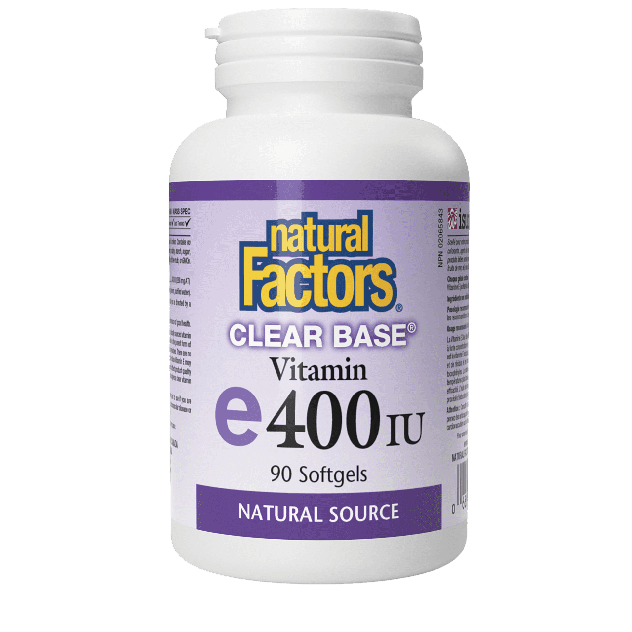 Vit E-400iu Clear Base Sg90
