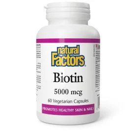 Biotin 5,000mcg VCAP 60